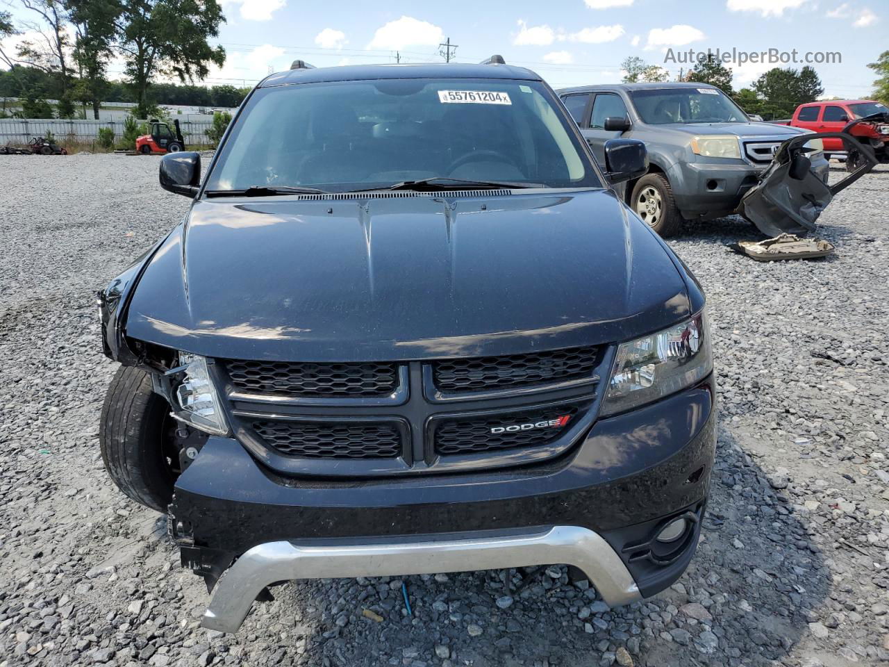 2016 Dodge Journey Crossroad Black vin: 3C4PDCGGXGT182228