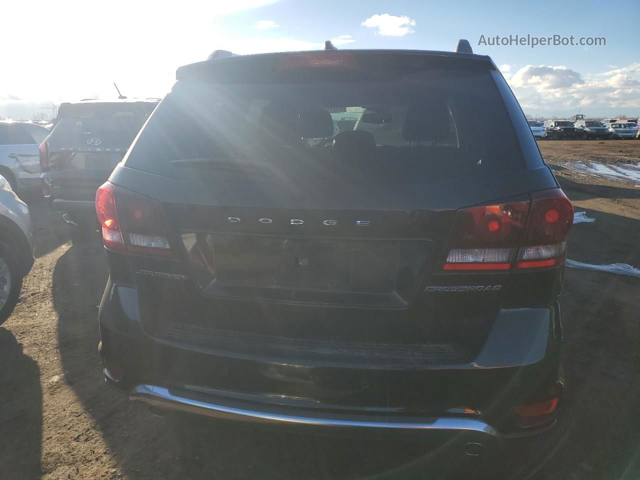 2016 Dodge Journey Crossroad Black vin: 3C4PDCGGXGT239723