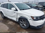 2017 Dodge Journey Crossroad Plus White vin: 3C4PDCGGXHT531602