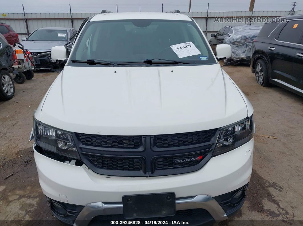 2017 Dodge Journey Crossroad Plus White vin: 3C4PDCGGXHT531602