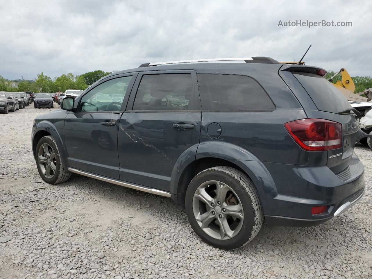 2017 Dodge Journey Crossroad Charcoal vin: 3C4PDCGGXHT581240