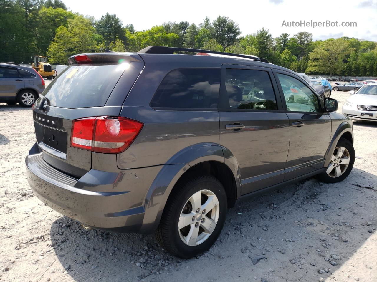 2014 Dodge Journey Se Gray vin: 3C4PDDAG1ET176040