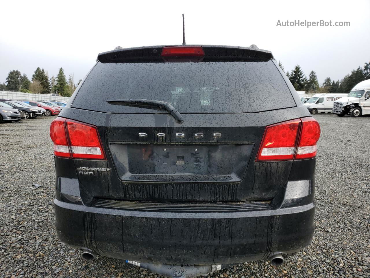 2014 Dodge Journey Se Черный vin: 3C4PDDAG1ET223681