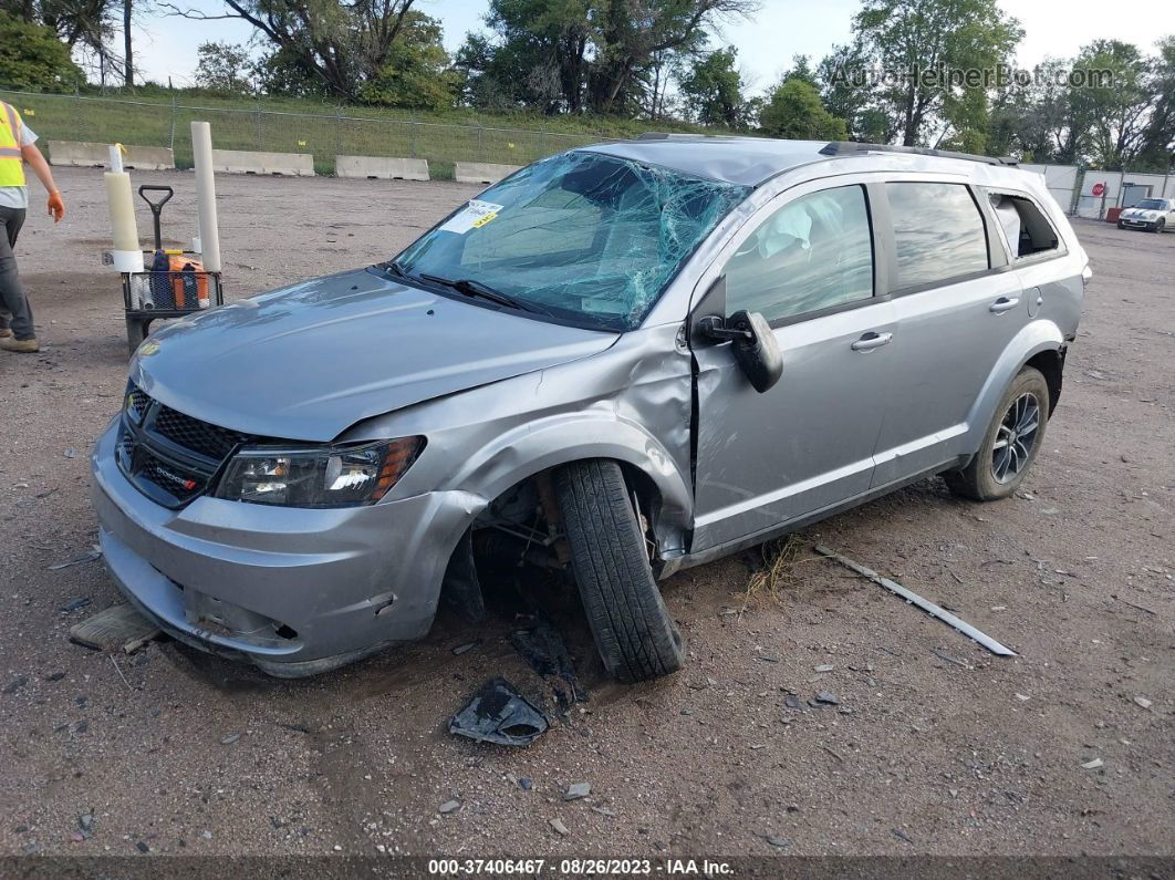 2017 Dodge Journey Se Silver vin: 3C4PDDAG1HT583327