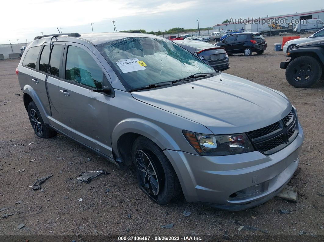 2017 Dodge Journey Se Silver vin: 3C4PDDAG1HT583327