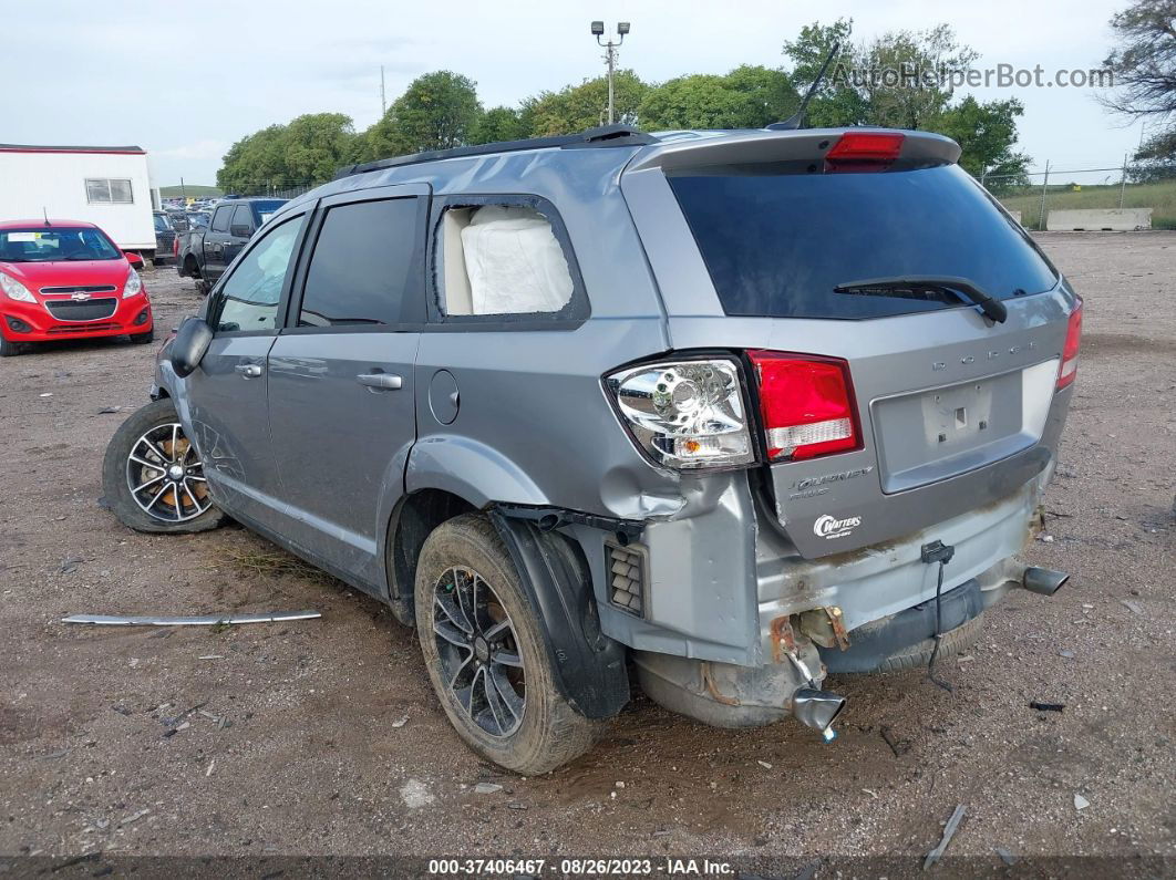 2017 Dodge Journey Se Silver vin: 3C4PDDAG1HT583327