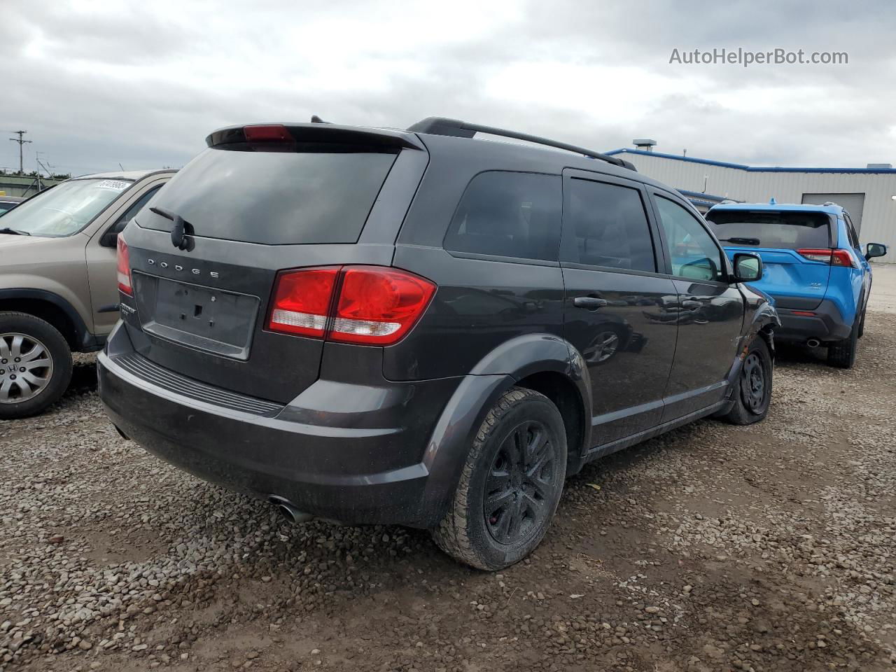 2016 Dodge Journey Se Черный vin: 3C4PDDAG3GT142717