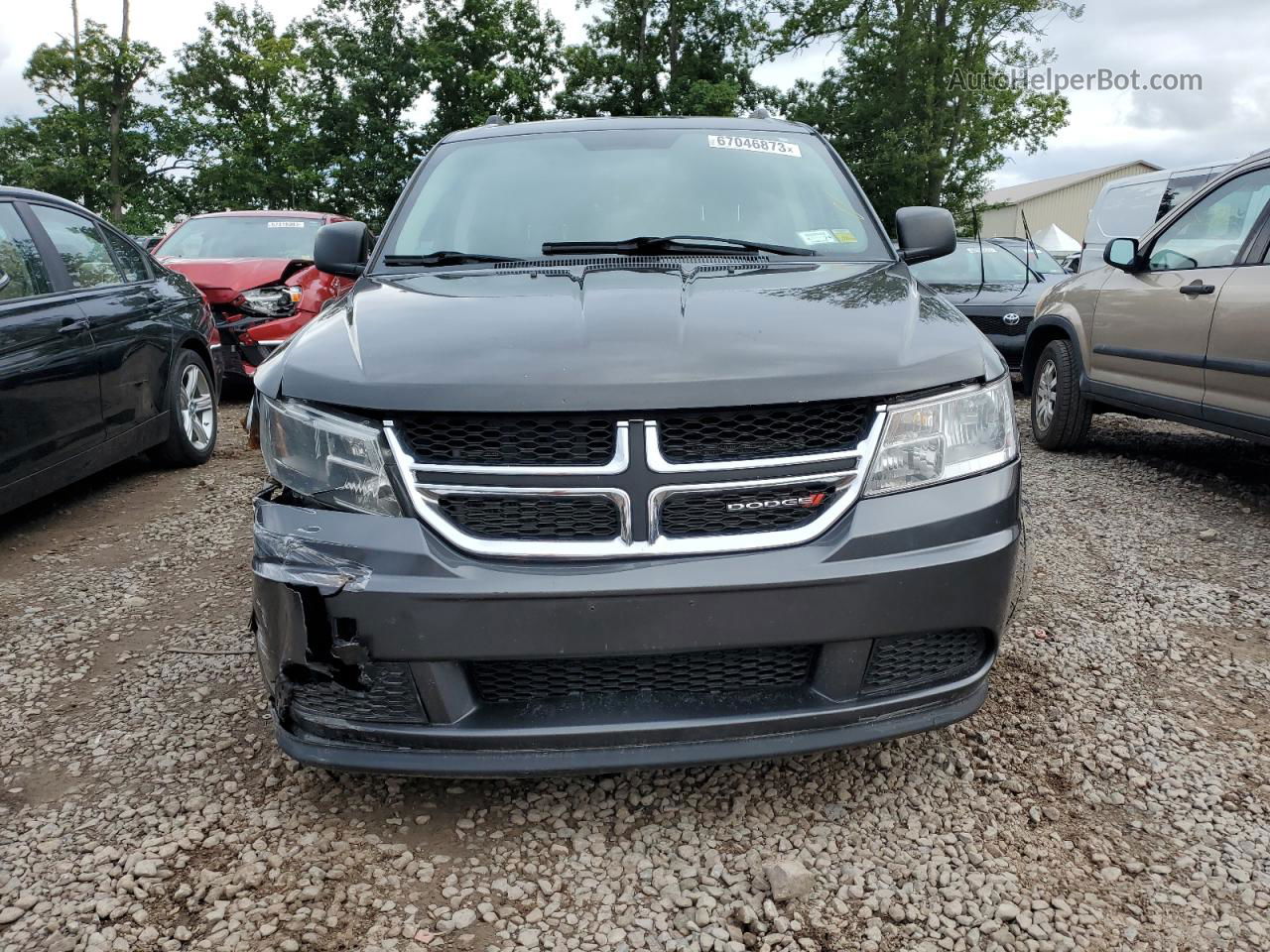 2016 Dodge Journey Se Черный vin: 3C4PDDAG3GT142717