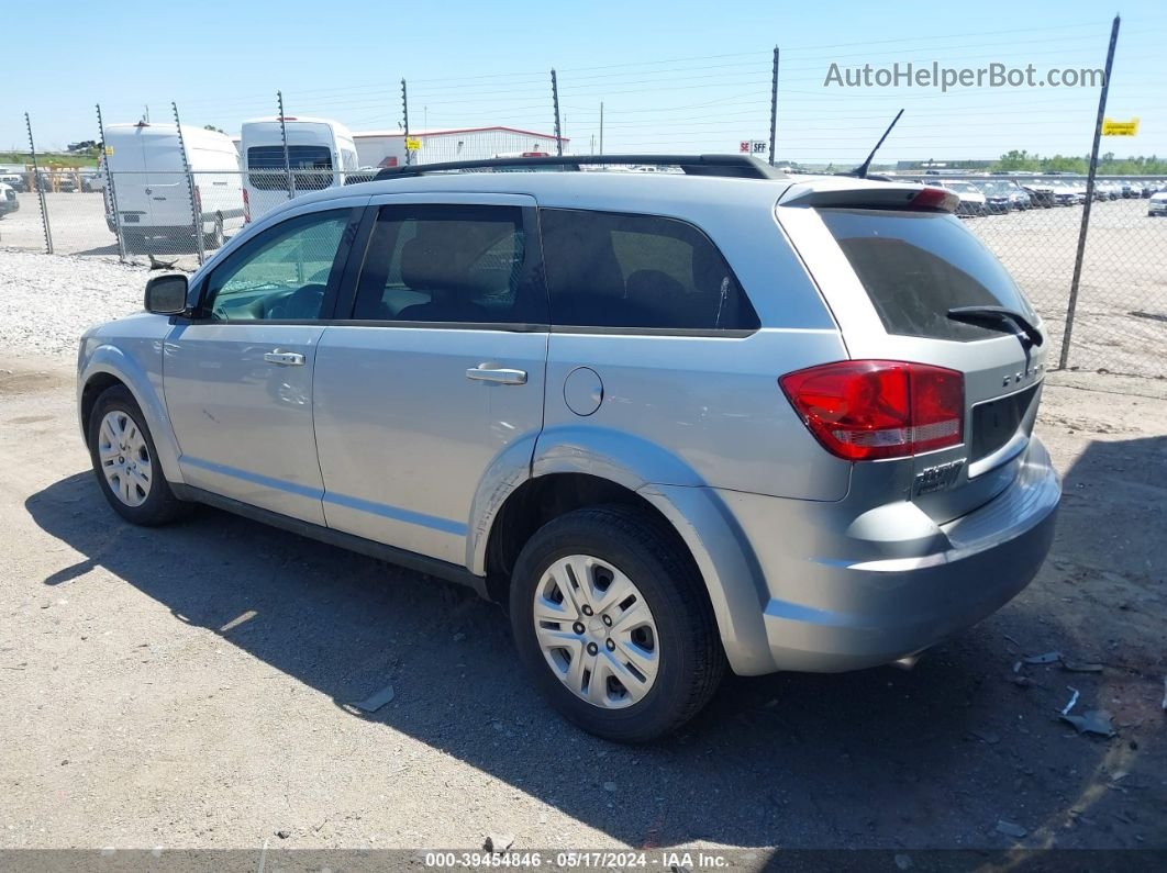 2014 Dodge Journey Se Silver vin: 3C4PDDAG4ET237767