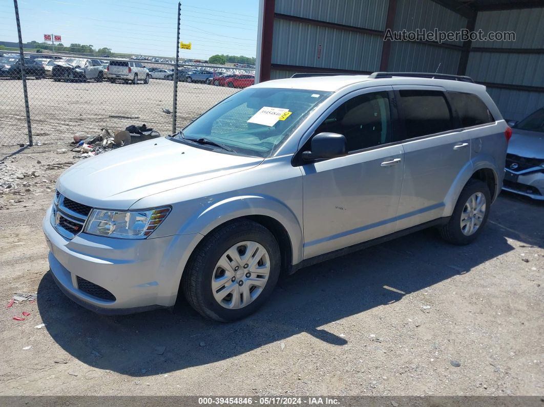 2014 Dodge Journey Se Silver vin: 3C4PDDAG4ET237767