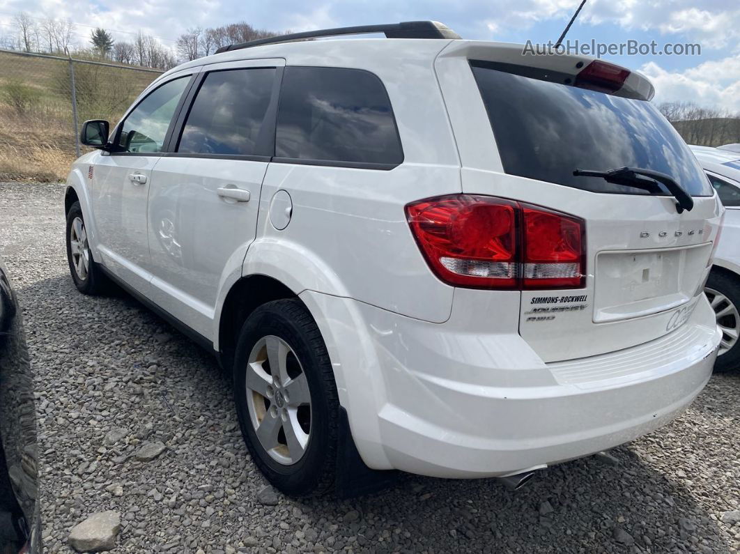 2016 Dodge Journey Se White vin: 3C4PDDAG4GT142774