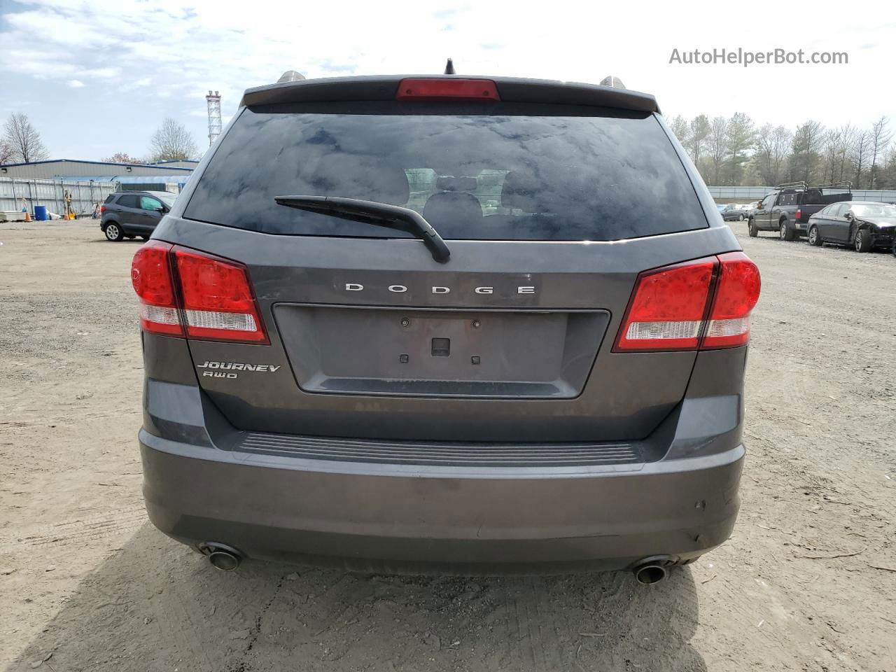 2016 Dodge Journey Se Gray vin: 3C4PDDAG5GT120783