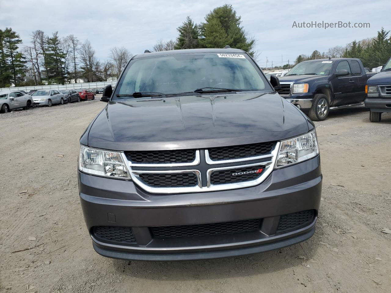 2016 Dodge Journey Se Gray vin: 3C4PDDAG5GT120783