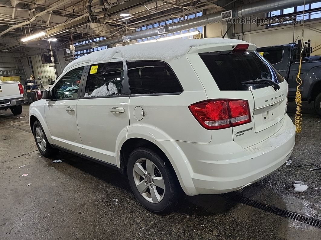 2015 Dodge Journey Se White vin: 3C4PDDAG6FT597155