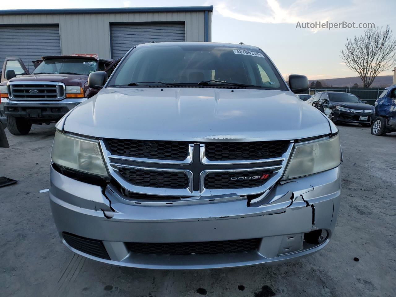 2014 Dodge Journey Se Silver vin: 3C4PDDAG7ET265255