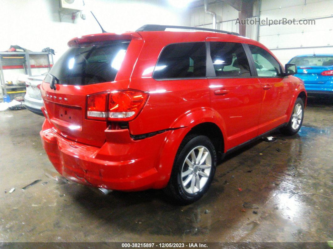 2014 Dodge Journey Se Красный vin: 3C4PDDAG8ET205145