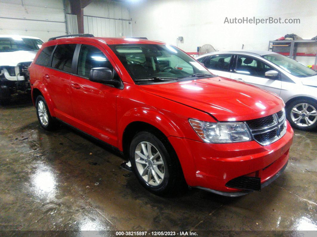 2014 Dodge Journey Se Красный vin: 3C4PDDAG8ET205145