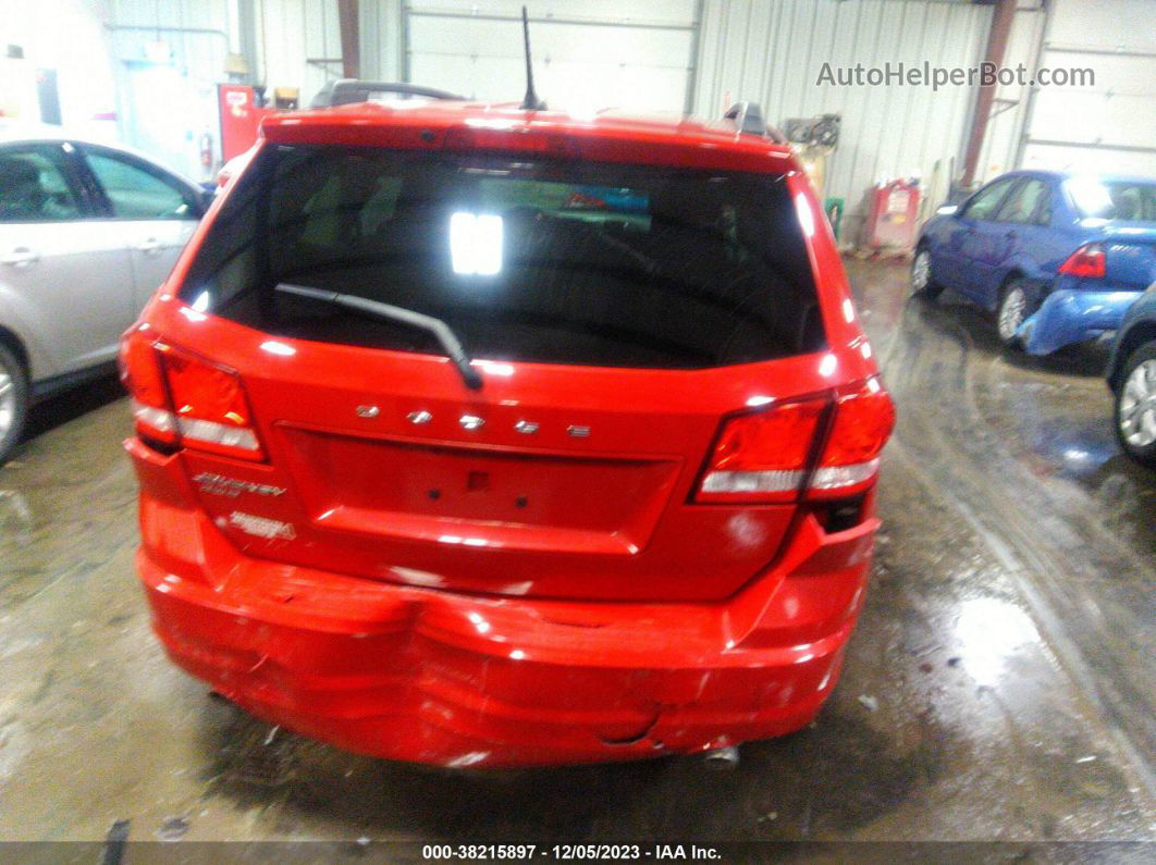 2014 Dodge Journey Se Красный vin: 3C4PDDAG8ET205145