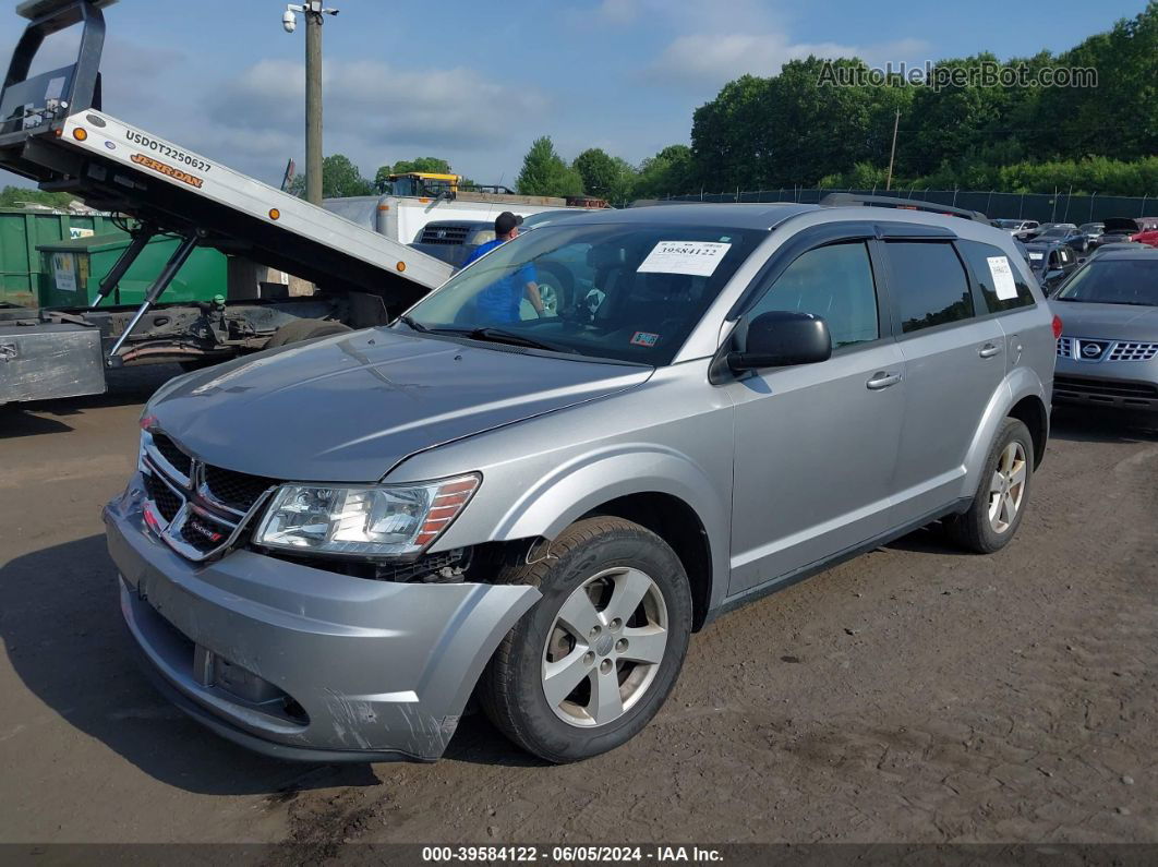 2016 Dodge Journey Se Серебряный vin: 3C4PDDAG8GT142986