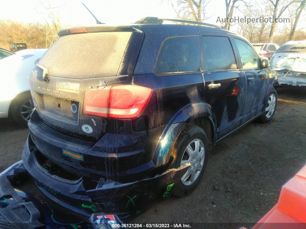 2017 Dodge Journey Se Blue vin: 3C4PDDAG8HT517549