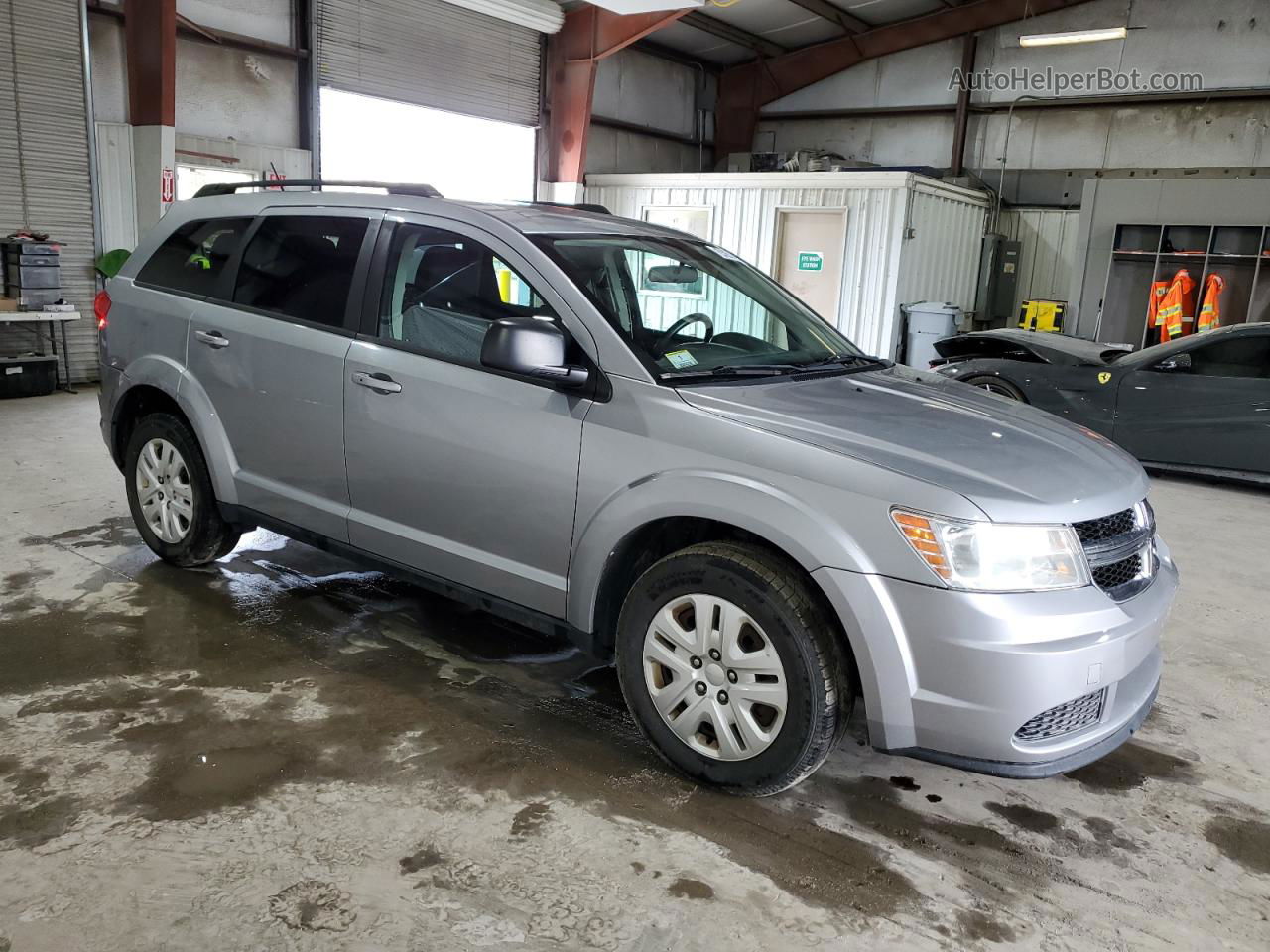 2015 Dodge Journey Se Gray vin: 3C4PDDAGXFT639732