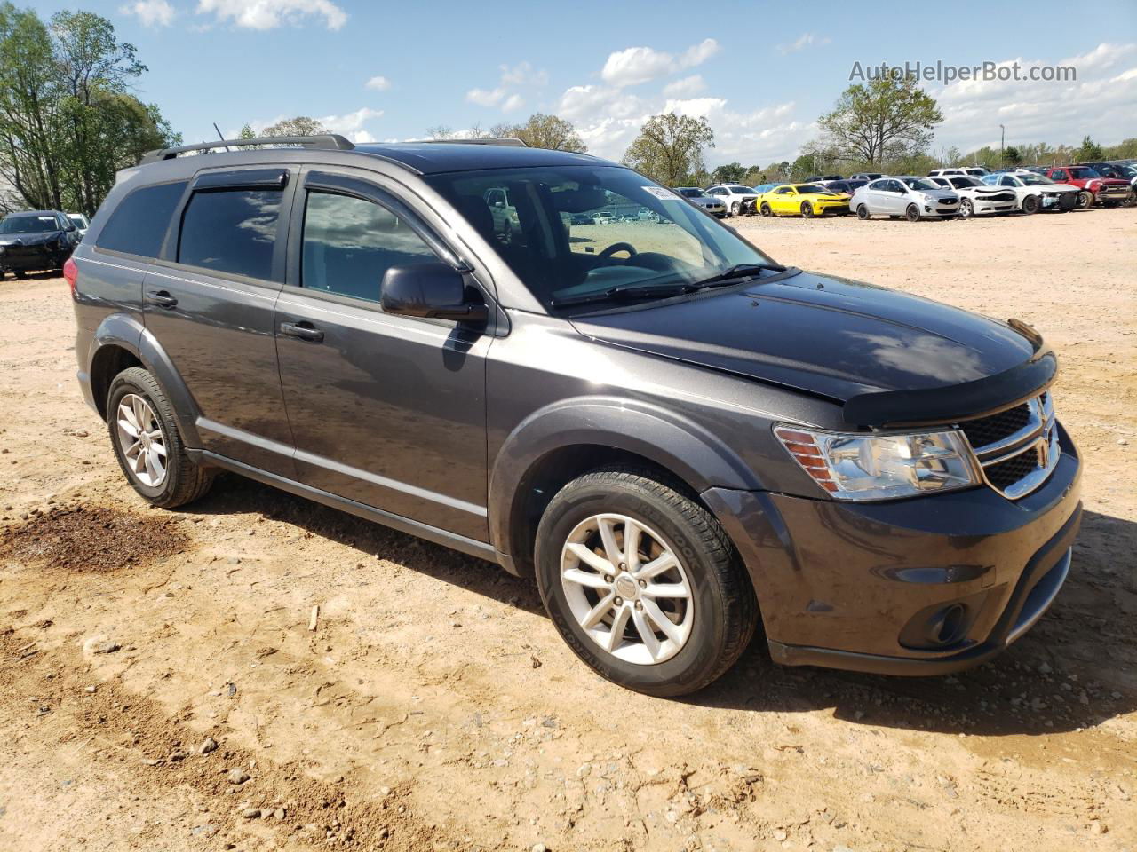 2015 Dodge Journey Sxt Charcoal vin: 3C4PDDBG0FT666193