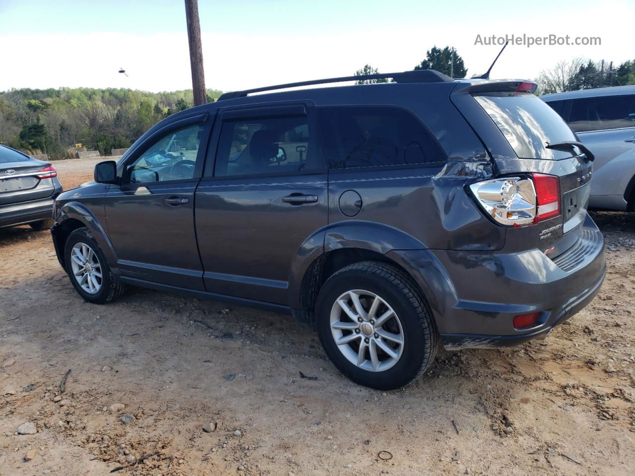 2015 Dodge Journey Sxt Charcoal vin: 3C4PDDBG0FT666193