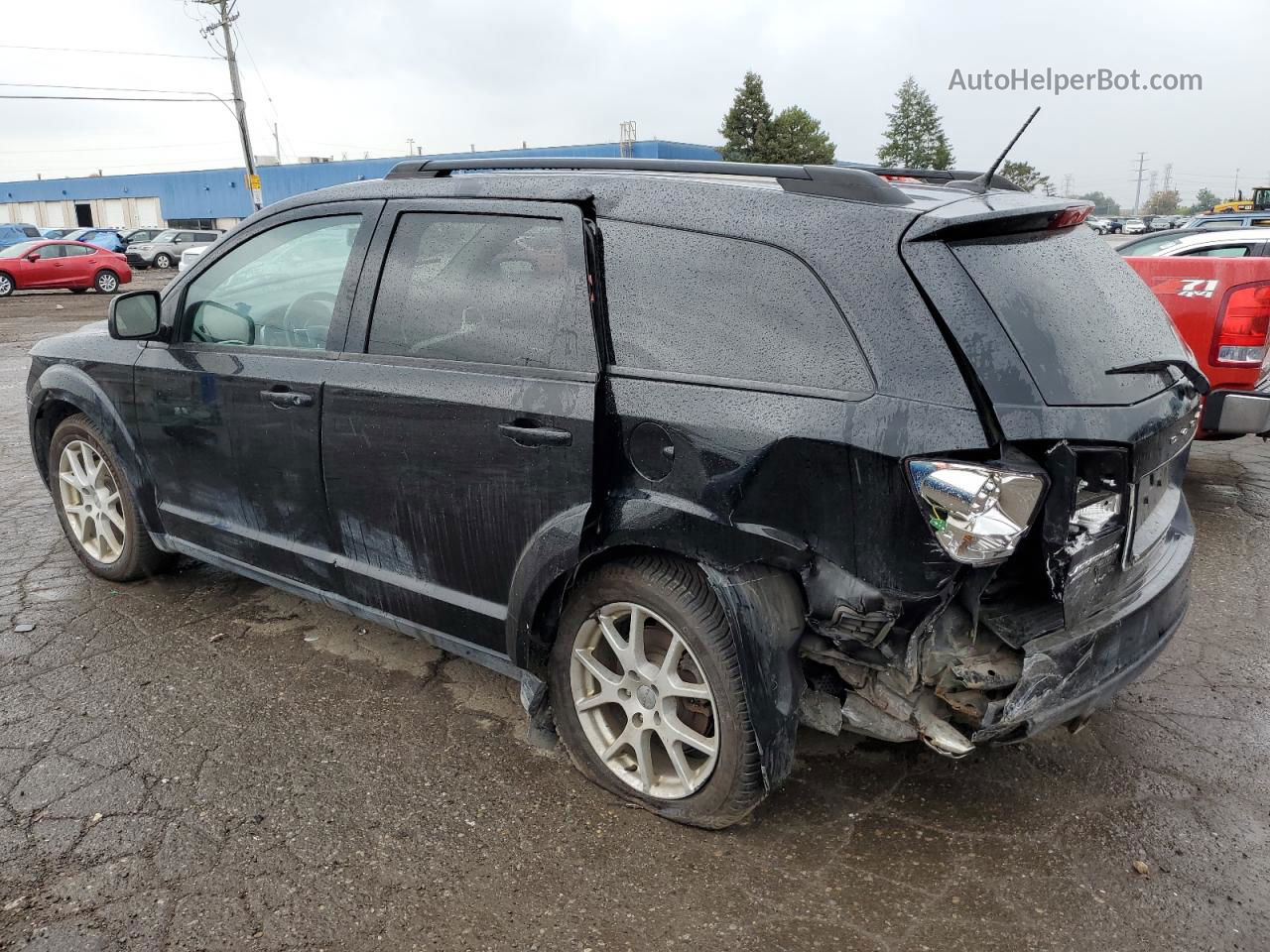 2016 Dodge Journey Sxt Black vin: 3C4PDDBG0GT125131