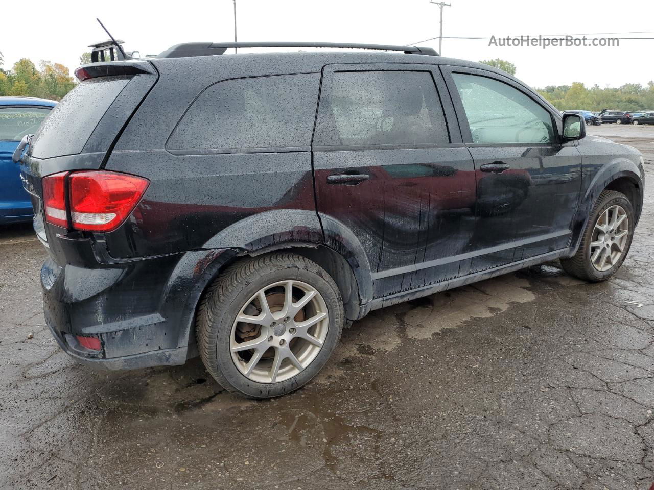 2016 Dodge Journey Sxt Черный vin: 3C4PDDBG0GT125131