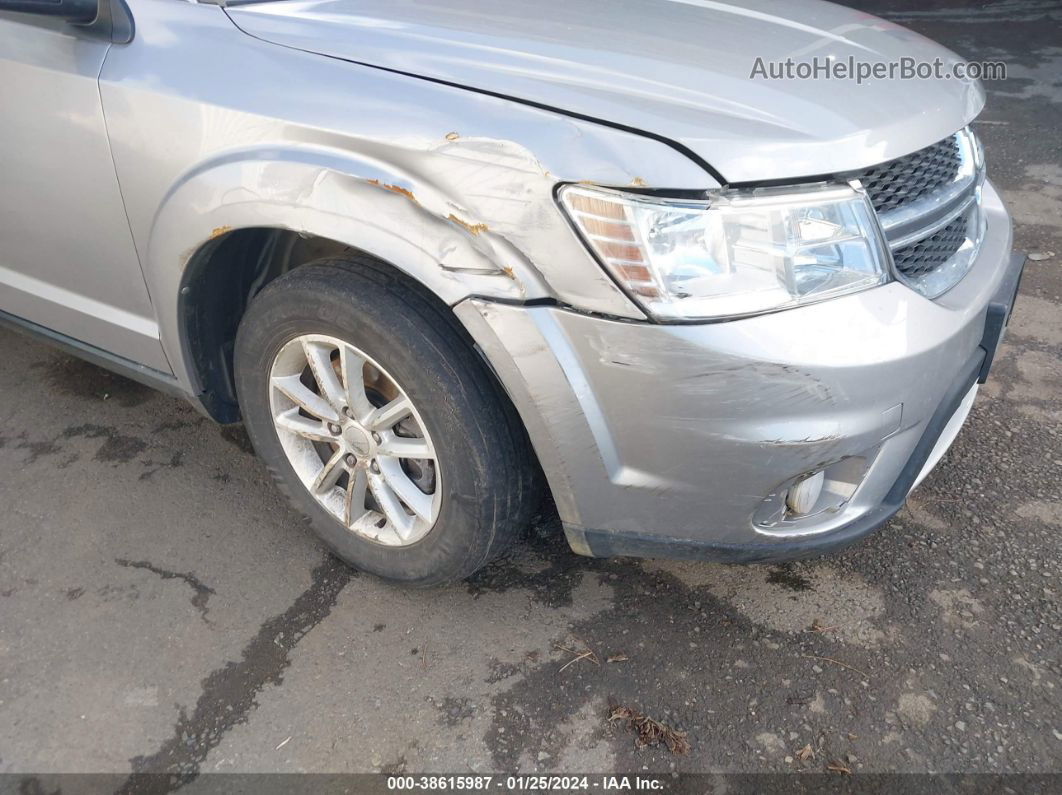 2016 Dodge Journey Sxt Silver vin: 3C4PDDBG0GT150000