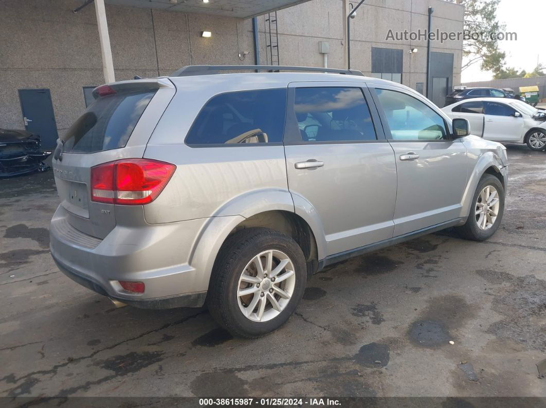 2016 Dodge Journey Sxt Silver vin: 3C4PDDBG0GT150000