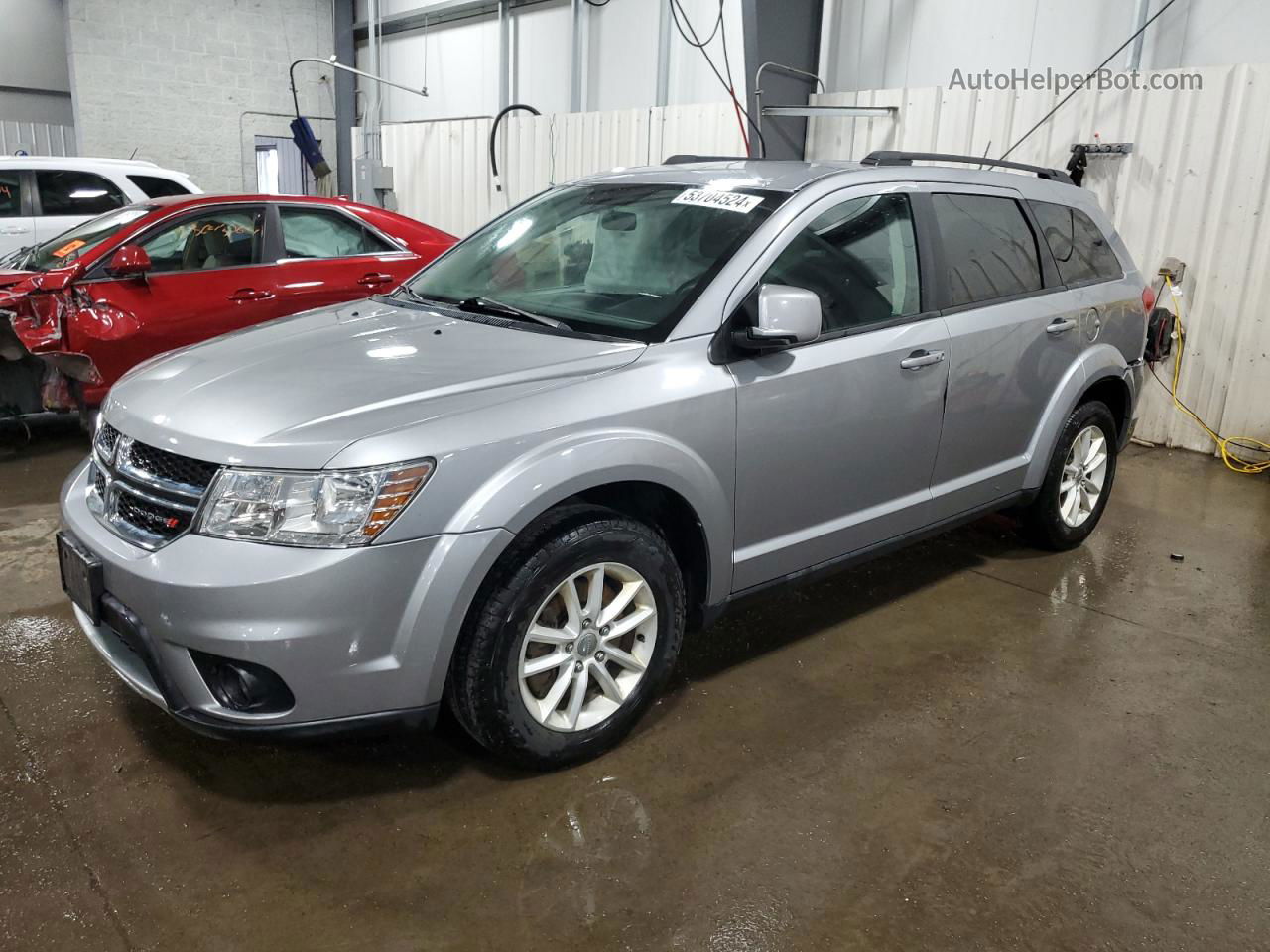 2016 Dodge Journey Sxt Серый vin: 3C4PDDBG0GT200524