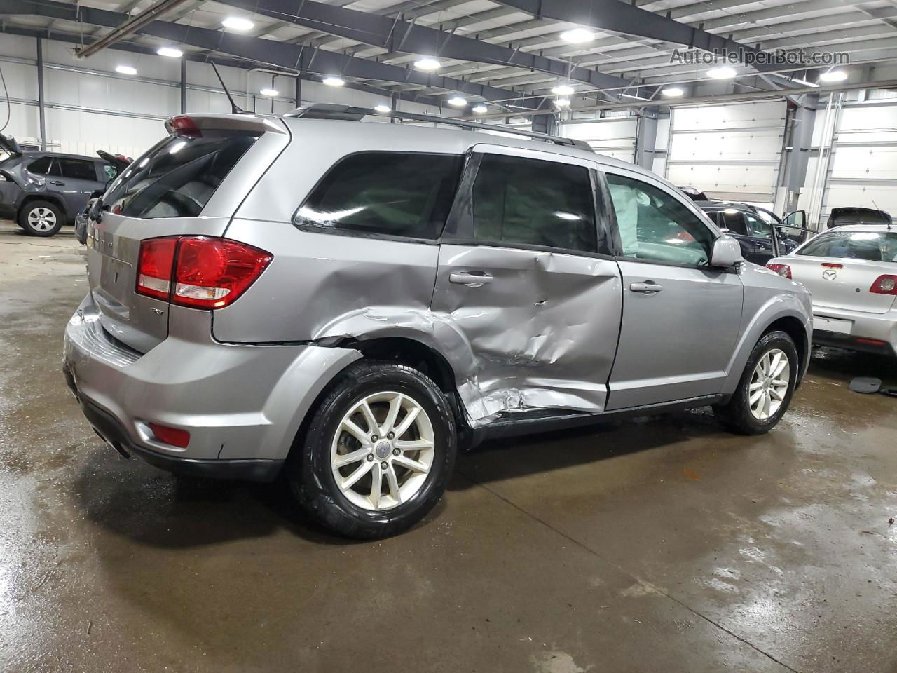 2016 Dodge Journey Sxt Gray vin: 3C4PDDBG0GT200524