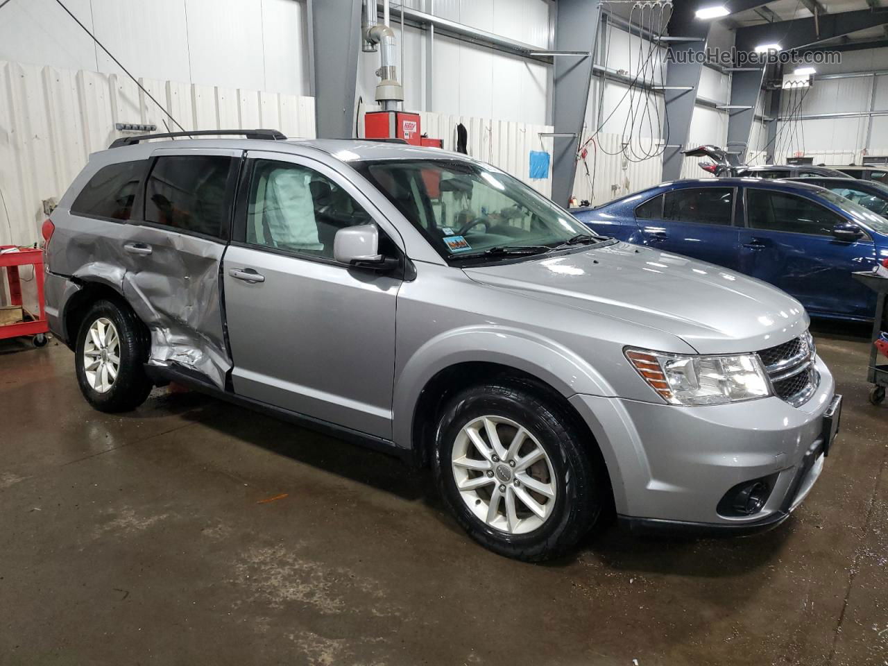 2016 Dodge Journey Sxt Gray vin: 3C4PDDBG0GT200524