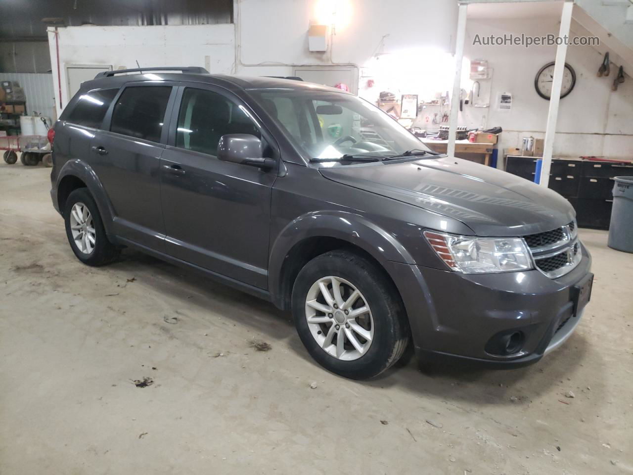 2016 Dodge Journey Sxt Gray vin: 3C4PDDBG0GT204816