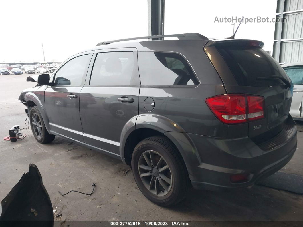 2017 Dodge Journey Sxt Awd Gray vin: 3C4PDDBG0HT574892