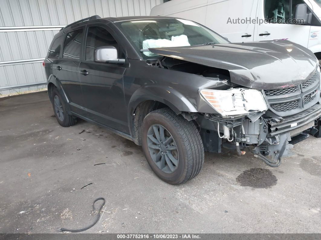 2017 Dodge Journey Sxt Awd Gray vin: 3C4PDDBG0HT574892