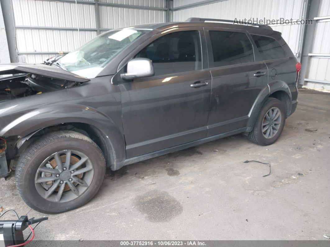 2017 Dodge Journey Sxt Awd Gray vin: 3C4PDDBG0HT574892