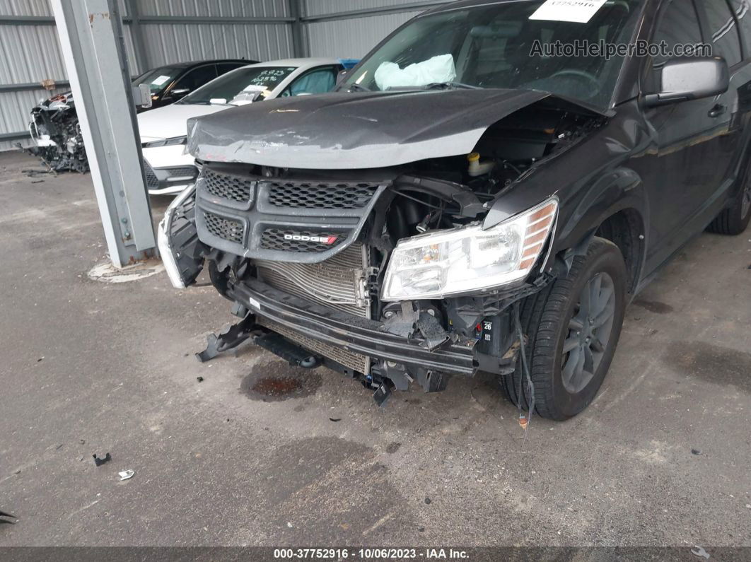 2017 Dodge Journey Sxt Awd Gray vin: 3C4PDDBG0HT574892