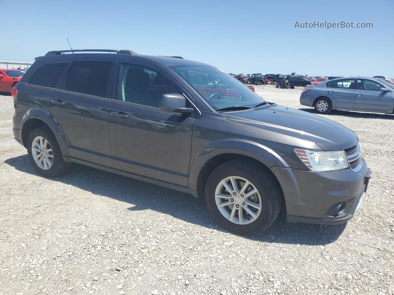 2017 Dodge Journey Sxt Угольный vin: 3C4PDDBG0HT577758