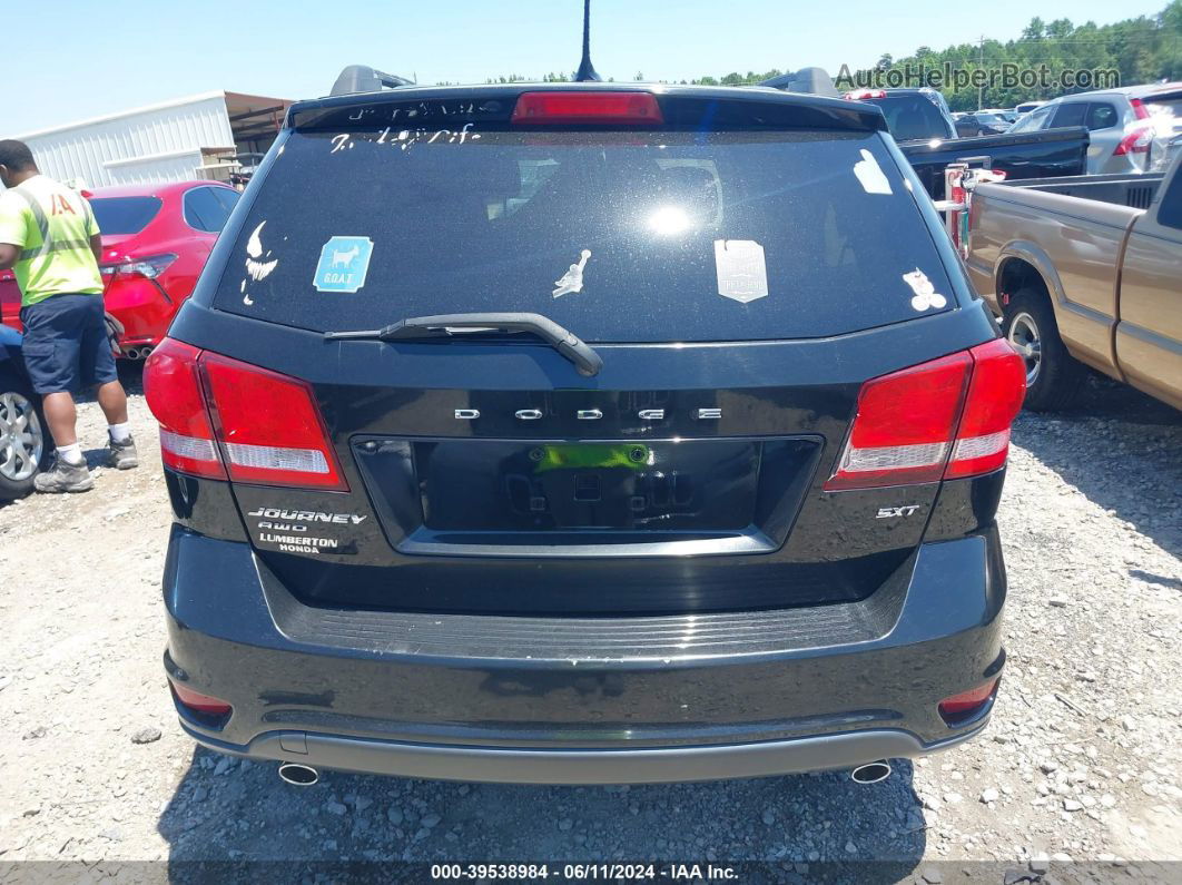 2017 Dodge Journey Sxt Awd Black vin: 3C4PDDBG0HT578179