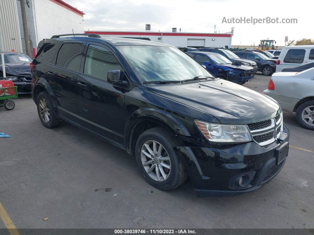 2017 Dodge Journey Sxt Awd Black vin: 3C4PDDBG0HT592762