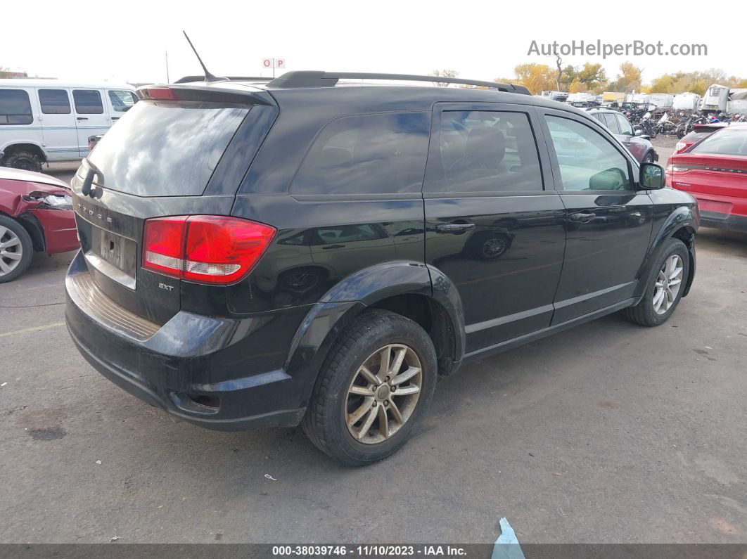 2017 Dodge Journey Sxt Awd Black vin: 3C4PDDBG0HT592762