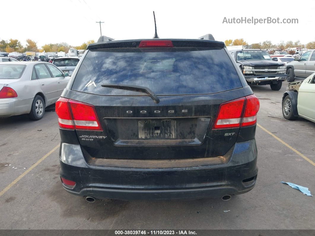 2017 Dodge Journey Sxt Awd Black vin: 3C4PDDBG0HT592762