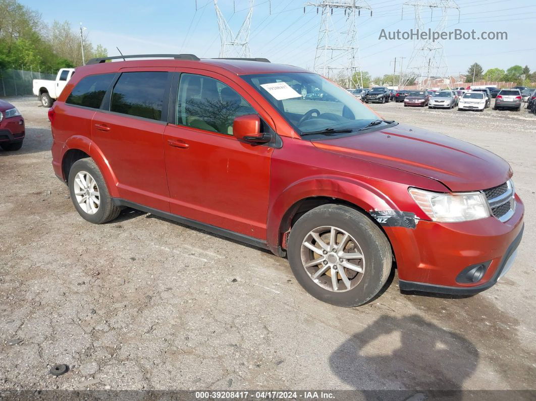 2014 Dodge Journey Sxt Желто-коричневый vin: 3C4PDDBG1ET143828