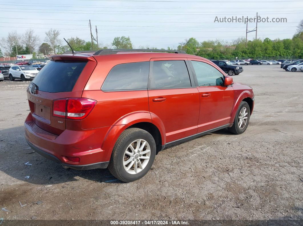 2014 Dodge Journey Sxt Желто-коричневый vin: 3C4PDDBG1ET143828