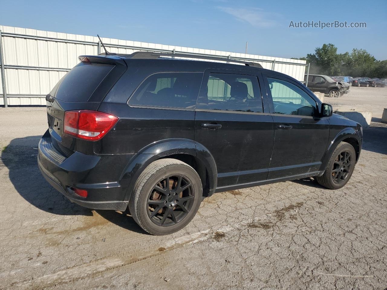 2014 Dodge Journey Sxt Черный vin: 3C4PDDBG1ET184394