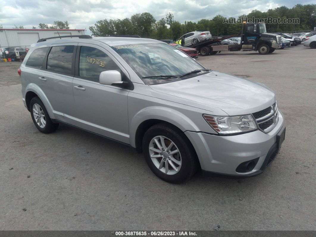 2014 Dodge Journey Sxt Silver vin: 3C4PDDBG1ET230595