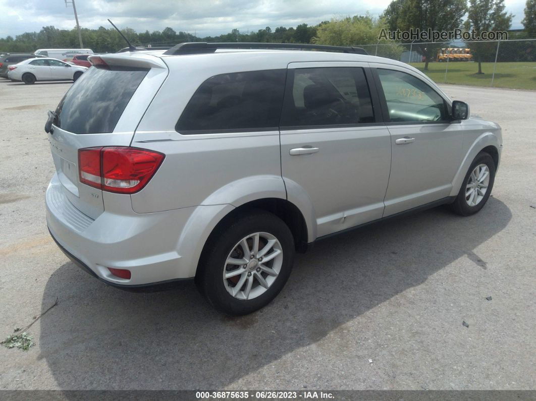 2014 Dodge Journey Sxt Silver vin: 3C4PDDBG1ET230595