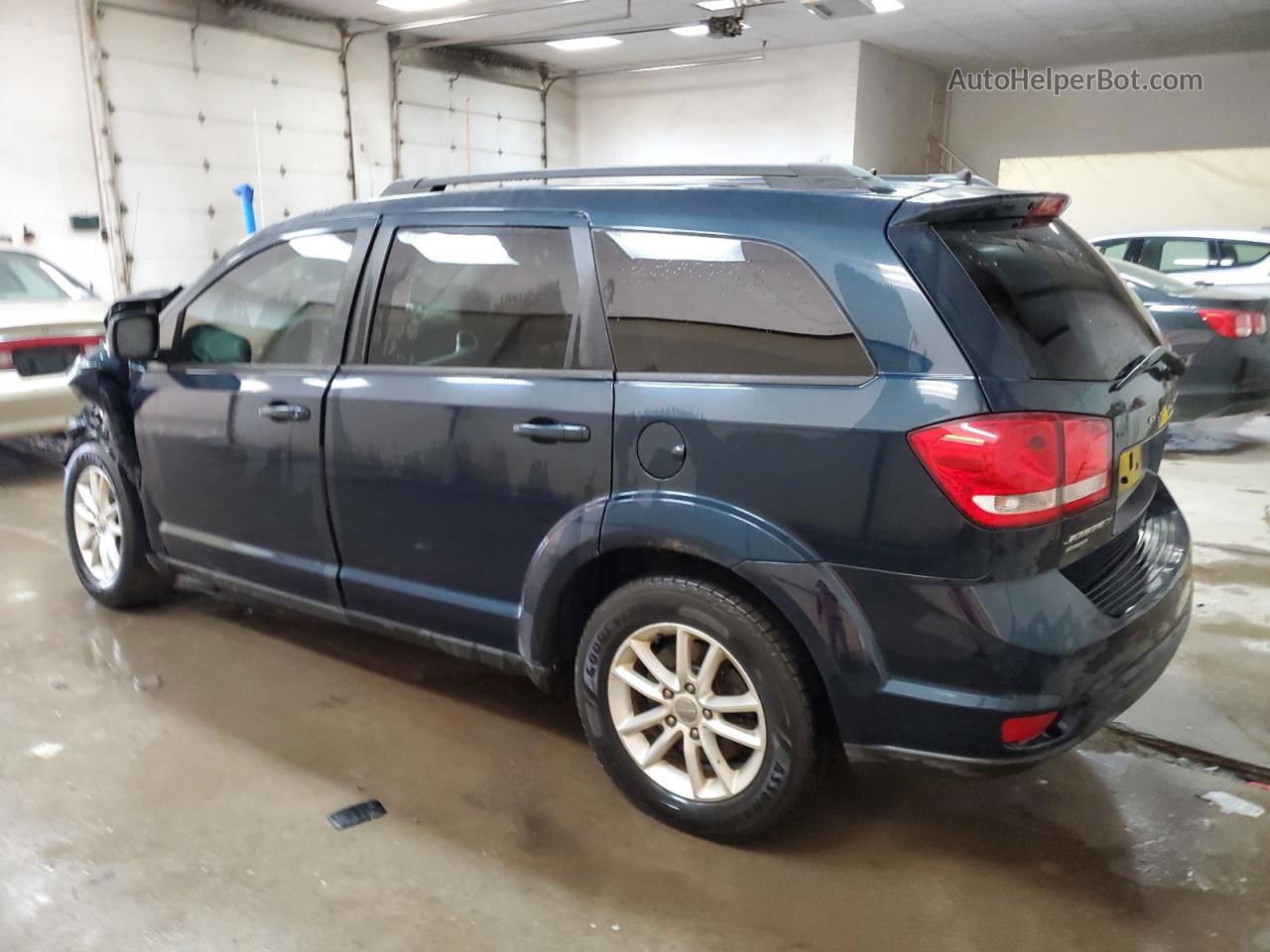 2015 Dodge Journey Sxt Blue vin: 3C4PDDBG1FT593366